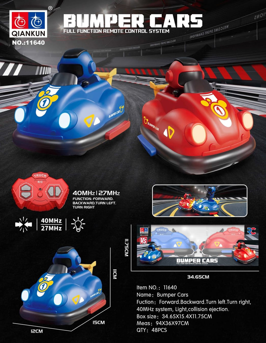 RC Bumper Cars