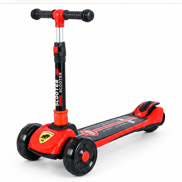 Kids 3 Wheel Ride on Scooty Imported